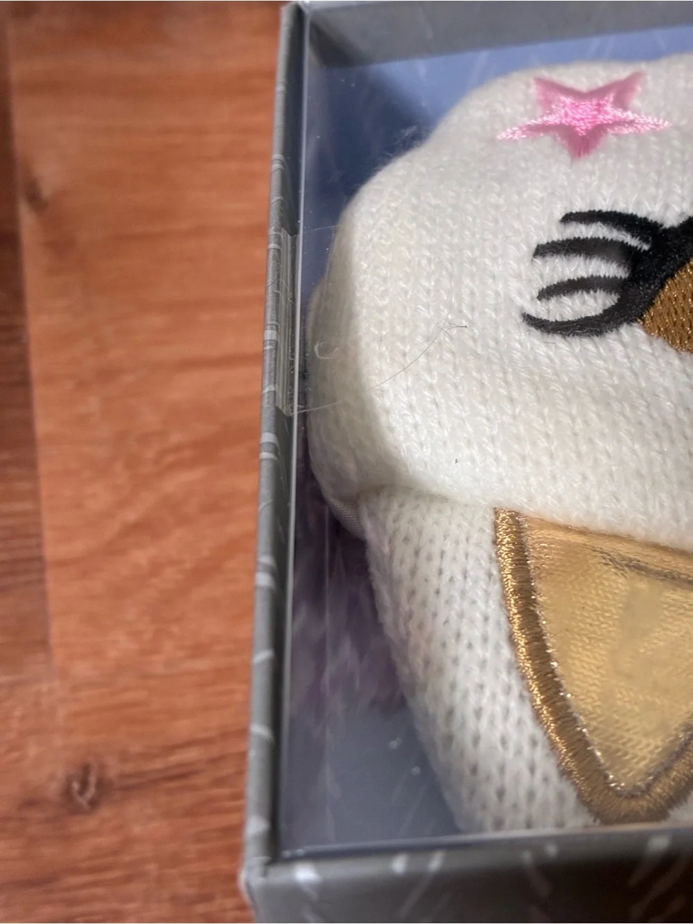 Aroma Home Unicorn Knit Lavender Sleep Mask, NIB